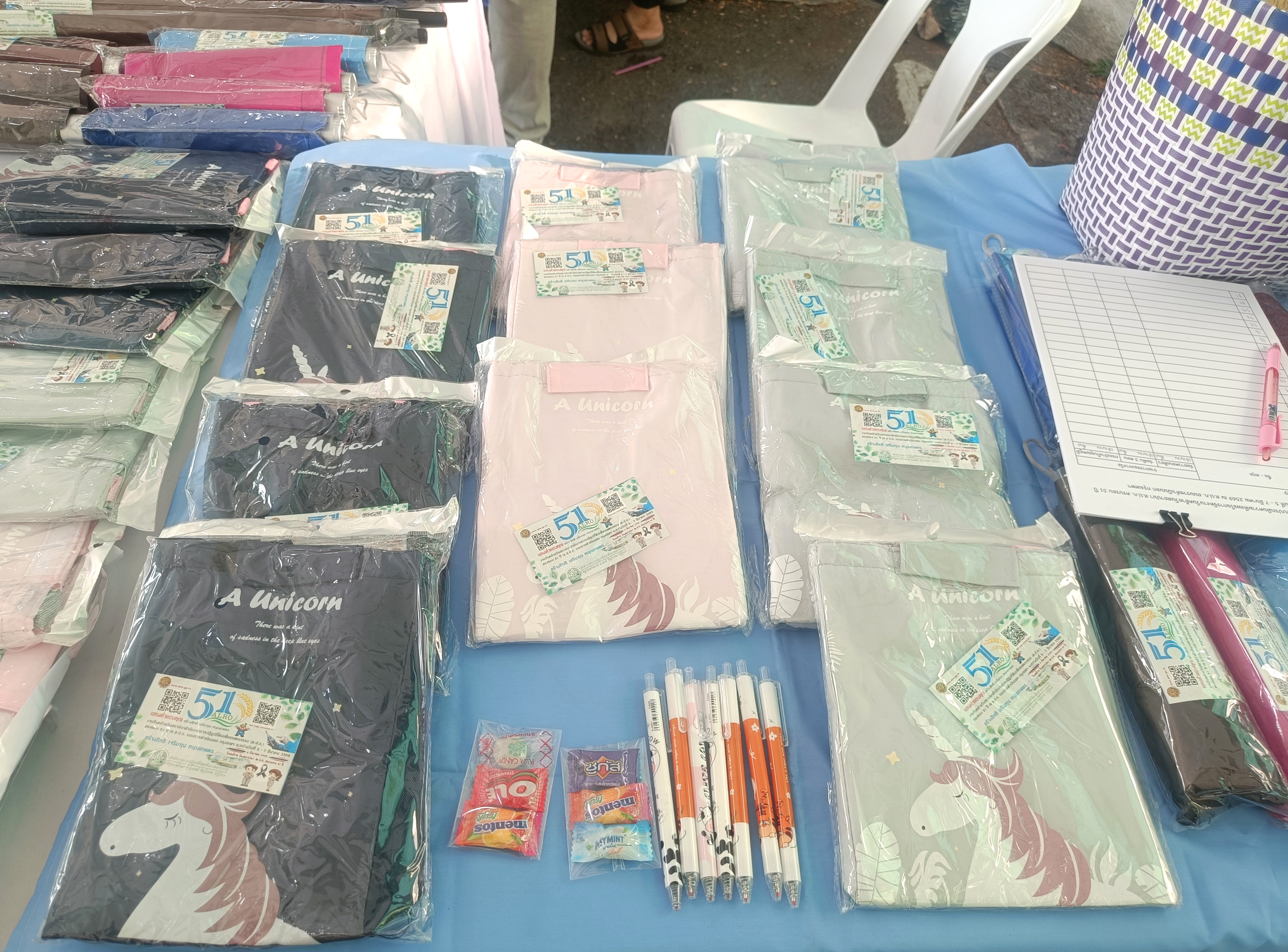 title - คณะทำงานฝ่ายติดตามประเมินผลการจัดงาน วันคล้ายวันสถาปนาสำนักงานการปฏิรูปที่ดินเพื่อเกษตรกรรม (ส.ป.ก.) ครบรอบ 51 ปี เปิดตั้งจุดให้ผู้ร่วมงานได้ร่วมสนุก เล่นเกมส์ และตอบแบบประเมินผลการจัดงาน ผ่านระบบออนไลน์